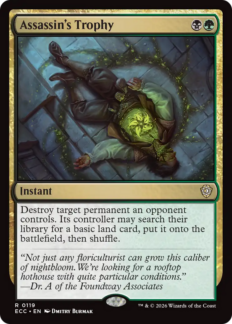 Assassin's Trophy [Lorwyn Eclipsed Commander] | Exor Games New Glasgow