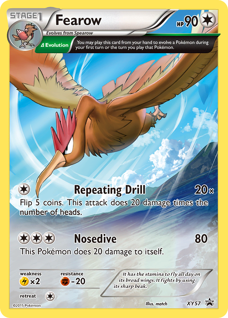 Fearow (XY57) [XY: Black Star Promos] | Exor Games New Glasgow