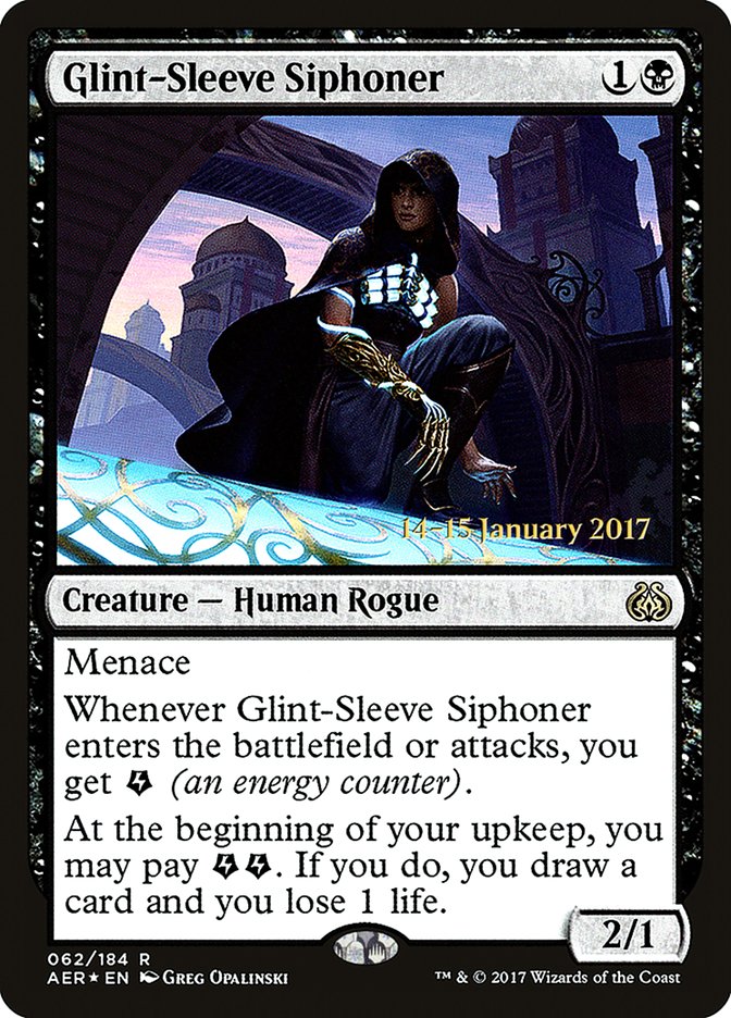 Glint-Sleeve Siphoner [Aether Revolt Prerelease Promos] | Exor Games New Glasgow