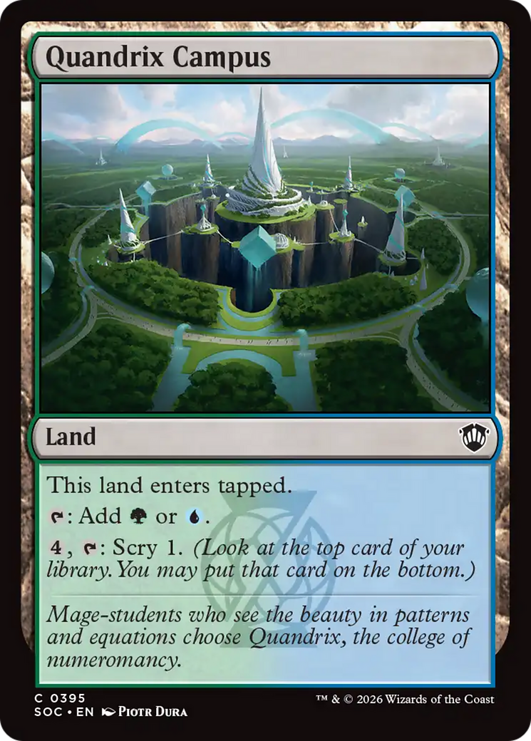 Quandrix Campus [Secrets of Strixhaven Commander] | Exor Games New Glasgow