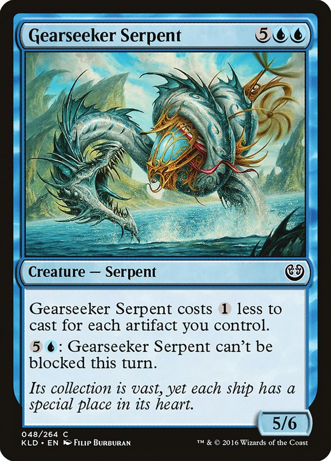 Gearseeker Serpent [Kaladesh] | Exor Games New Glasgow