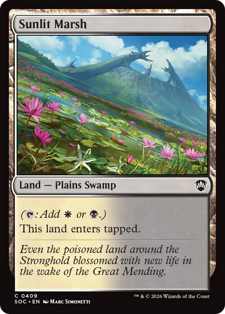 Sunlit Marsh [Secrets of Strixhaven Commander] | Exor Games New Glasgow