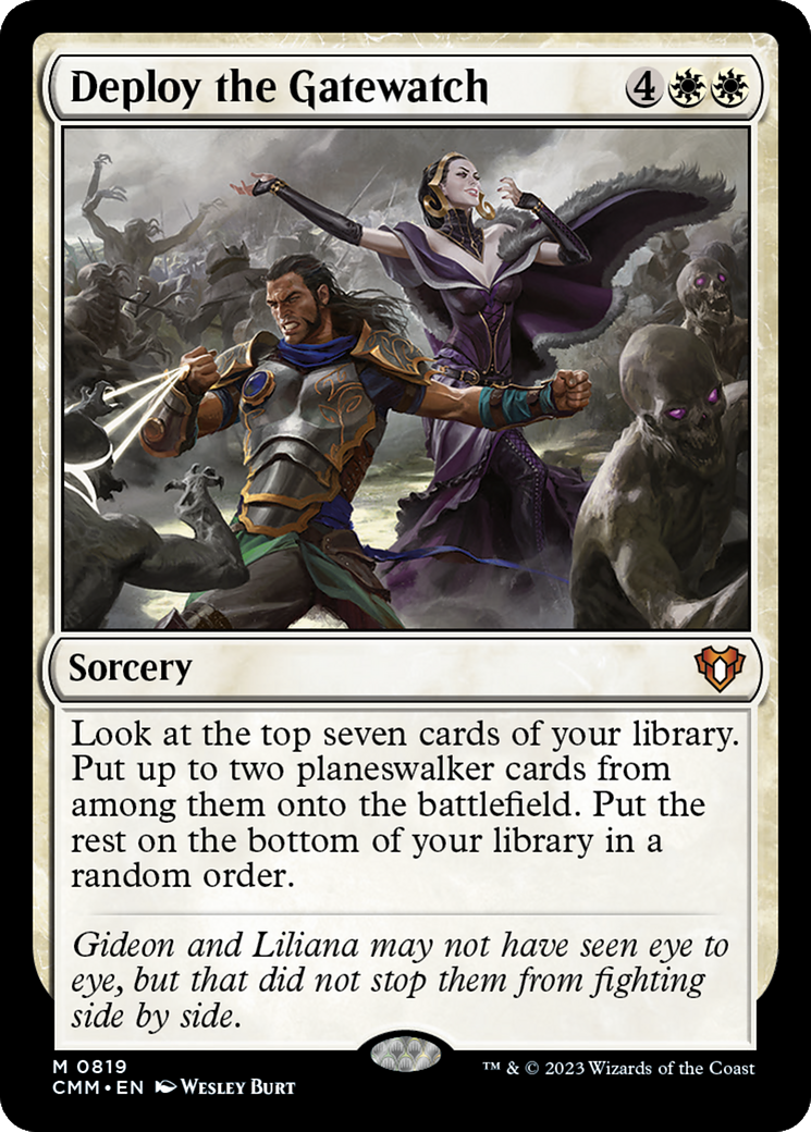 Deploy the Gatewatch [Commander Masters] | Exor Games New Glasgow