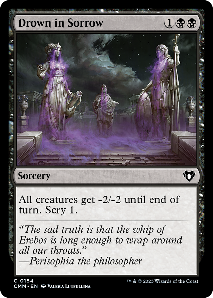 Drown in Sorrow [Commander Masters] | Exor Games New Glasgow