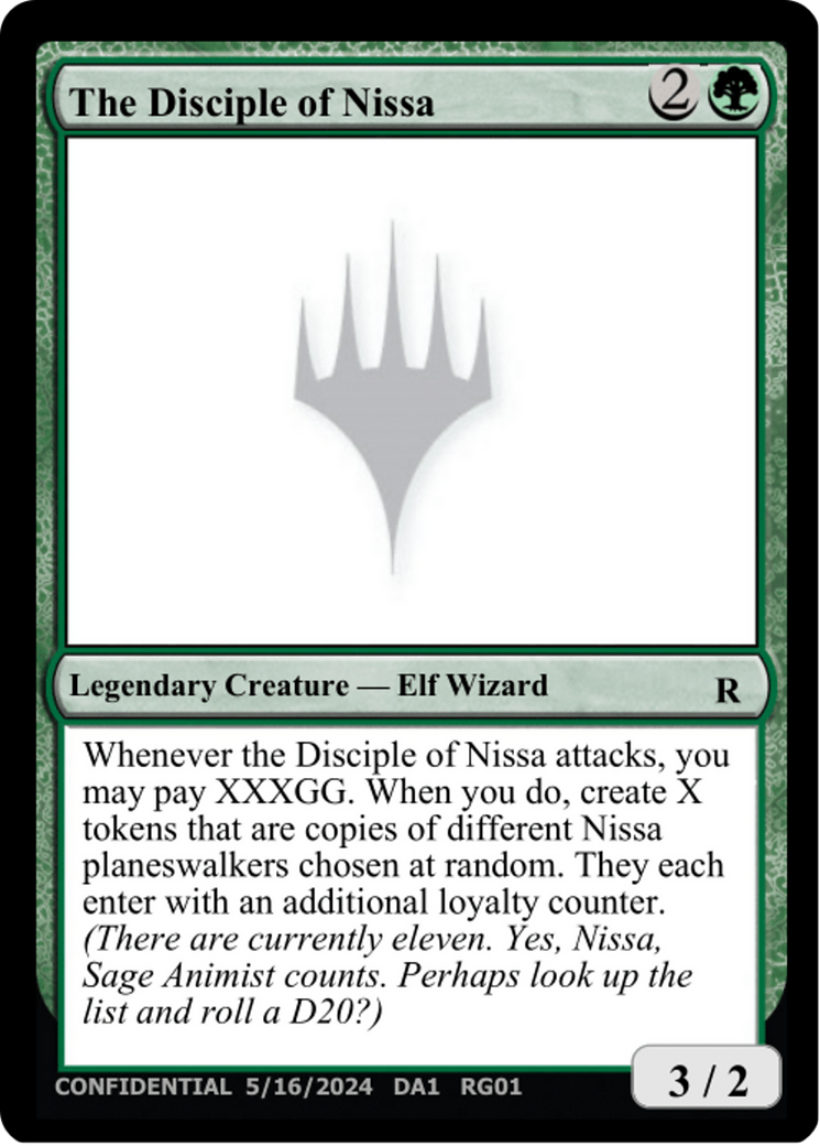 The Disciple of Nissa [Unknown Event] | Exor Games New Glasgow