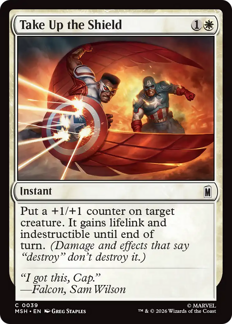 Take Up the Shield [Marvel Super Heroes] | Exor Games New Glasgow