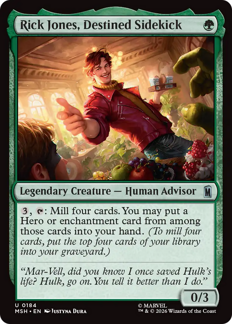 Rick Jones, Destined Sidekick [Marvel Super Heroes] | Exor Games New Glasgow
