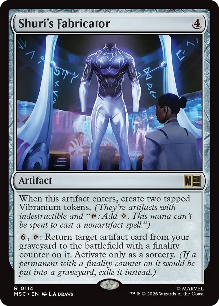 Shuri's Fabricator (Surge Foil) [Marvel Super Heroes Commander] | Exor Games New Glasgow