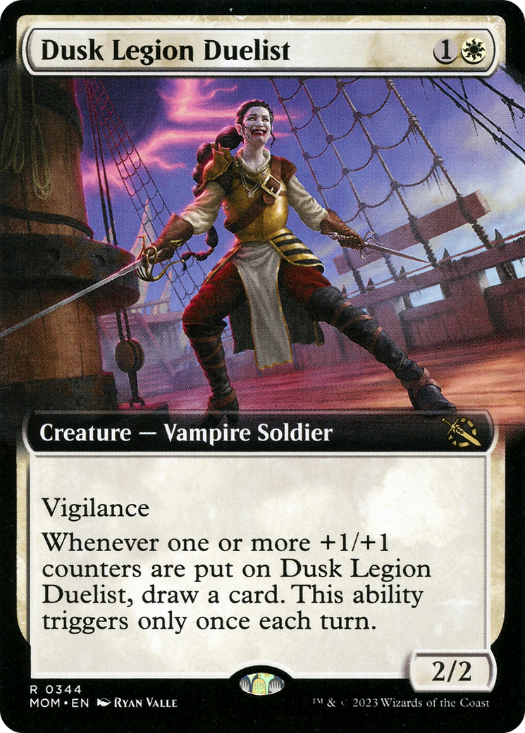 Dusk Legion Duelist (Extended Art) [March of the Machine] | Exor Games New Glasgow