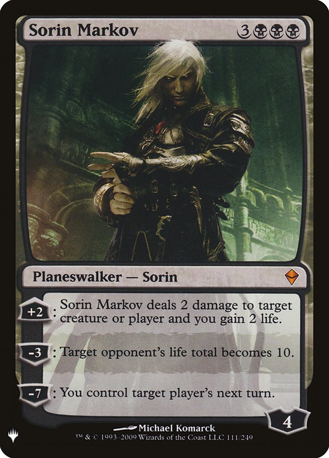 Sorin Markov [Mystery Booster] | Exor Games New Glasgow