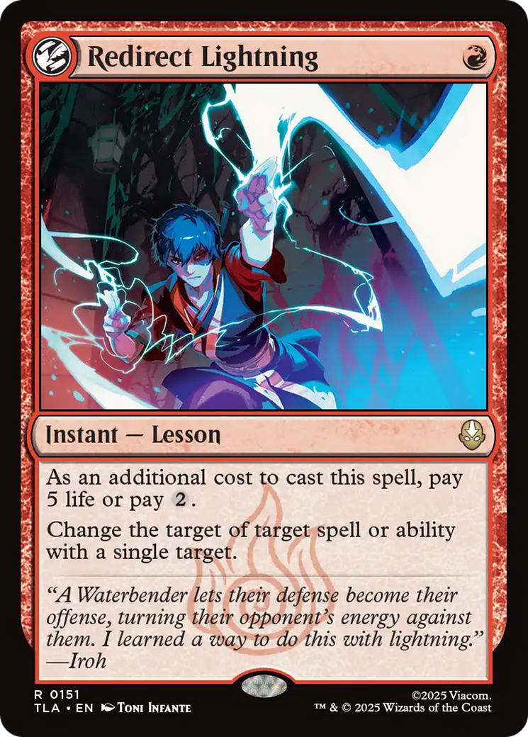 Redirect Lightning [Avatar: The Last Airbender] | Exor Games New Glasgow