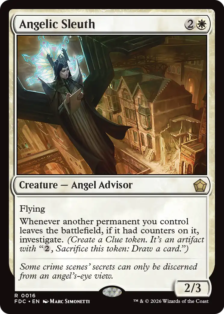 Angelic Sleuth [Foundations Commander] | Exor Games New Glasgow