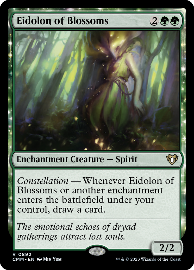 Eidolon of Blossoms [Commander Masters] | Exor Games New Glasgow