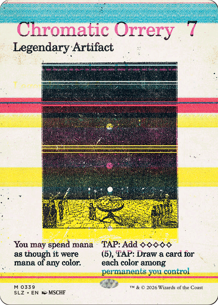 Chromatic Orrery (0339) [Secret Lair x MSCHF: The Zeta Set] | Exor Games New Glasgow
