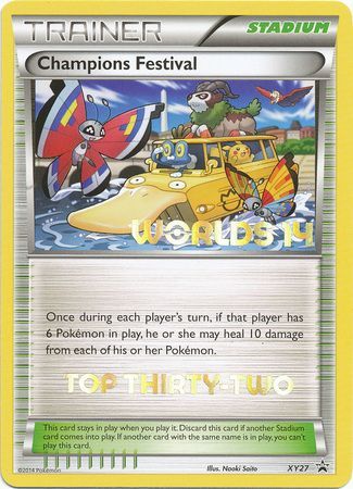 Champions Festival (XY27) (2014 Top Thirty Two) [XY: Black Star Promos] | Exor Games New Glasgow