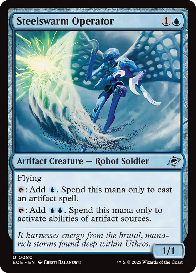 Steelswarm Operator [Edge of Eternities] | Exor Games New Glasgow