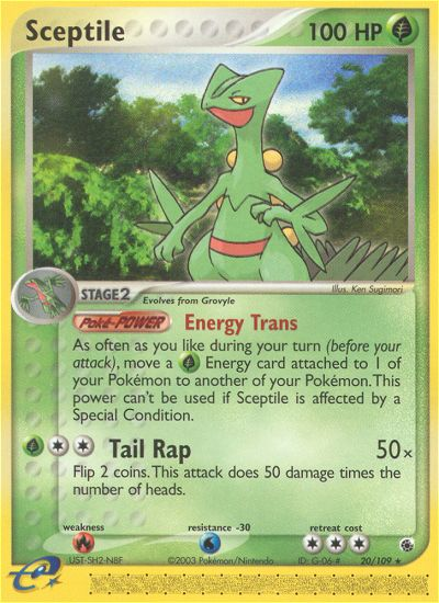 Sceptile (20/109) [EX: Ruby & Sapphire] | Exor Games New Glasgow