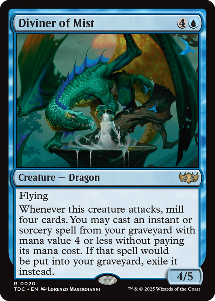 Diviner of Mist [Tarkir: Dragonstorm Commander] | Exor Games New Glasgow