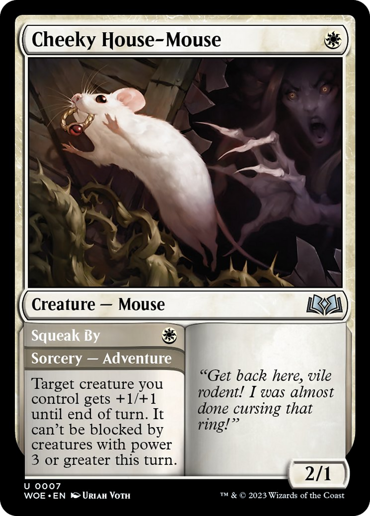 Cheeky House-Mouse [Wilds of Eldraine] | Exor Games New Glasgow