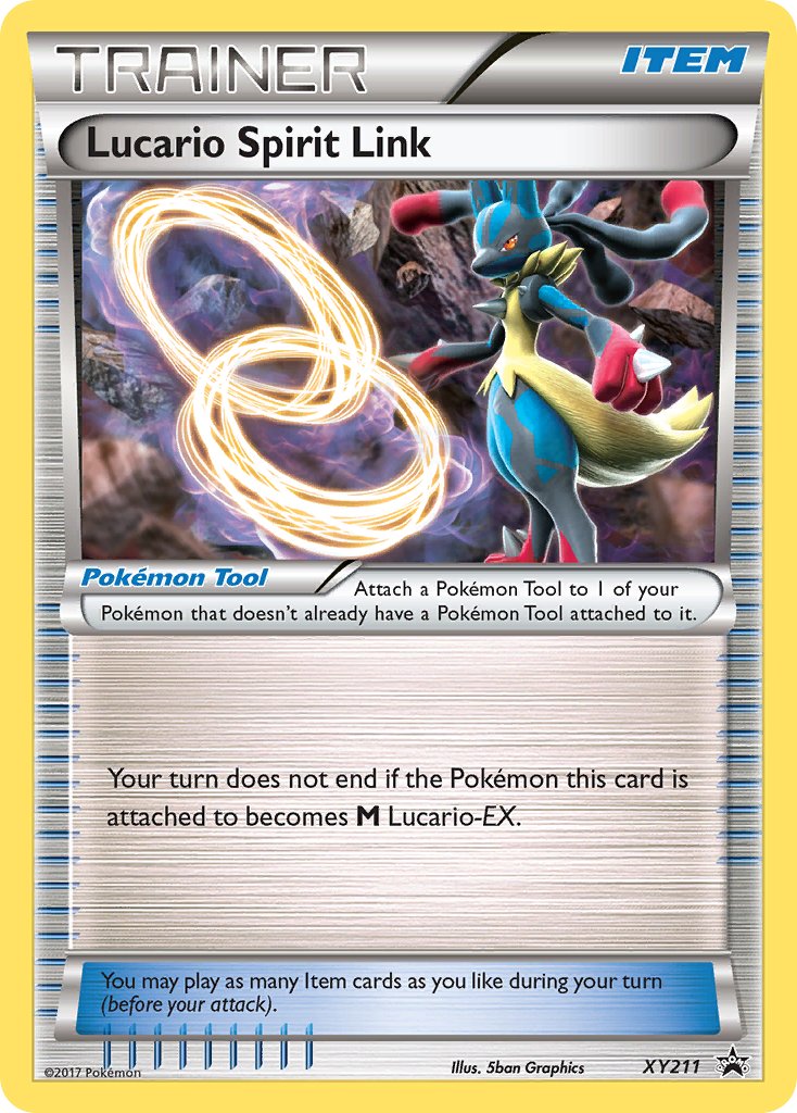 Lucario Spirit Link (XY211) [XY: Black Star Promos] | Exor Games New Glasgow