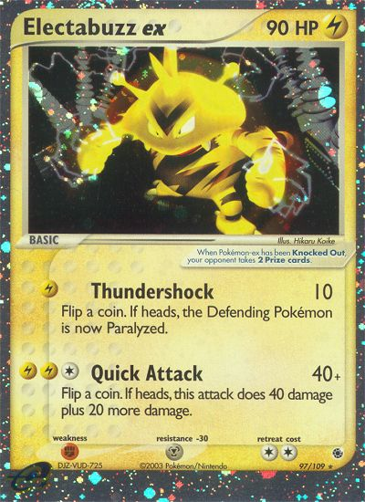 Electabuzz ex (97/109) [EX: Ruby & Sapphire] | Exor Games New Glasgow