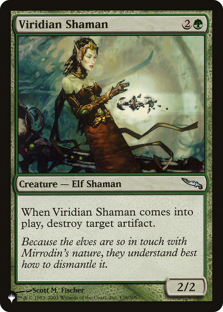 Viridian Shaman [The List Reprints] | Exor Games New Glasgow