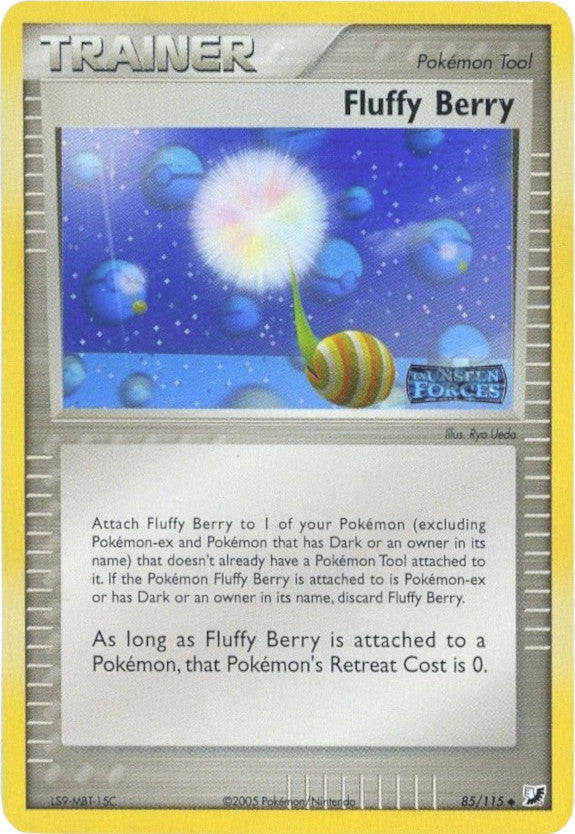 Fluffy Berry (85/115) (Stamped) [EX: Unseen Forces] | Exor Games New Glasgow