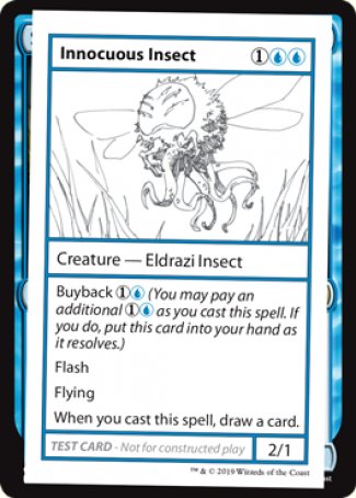 Innocuous Insect (2021 Edition) [Mystery Booster Playtest Cards] | Exor Games New Glasgow