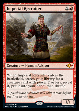 Imperial Recruiter (Foil Etched) [Modern Horizons 2] | Exor Games New Glasgow