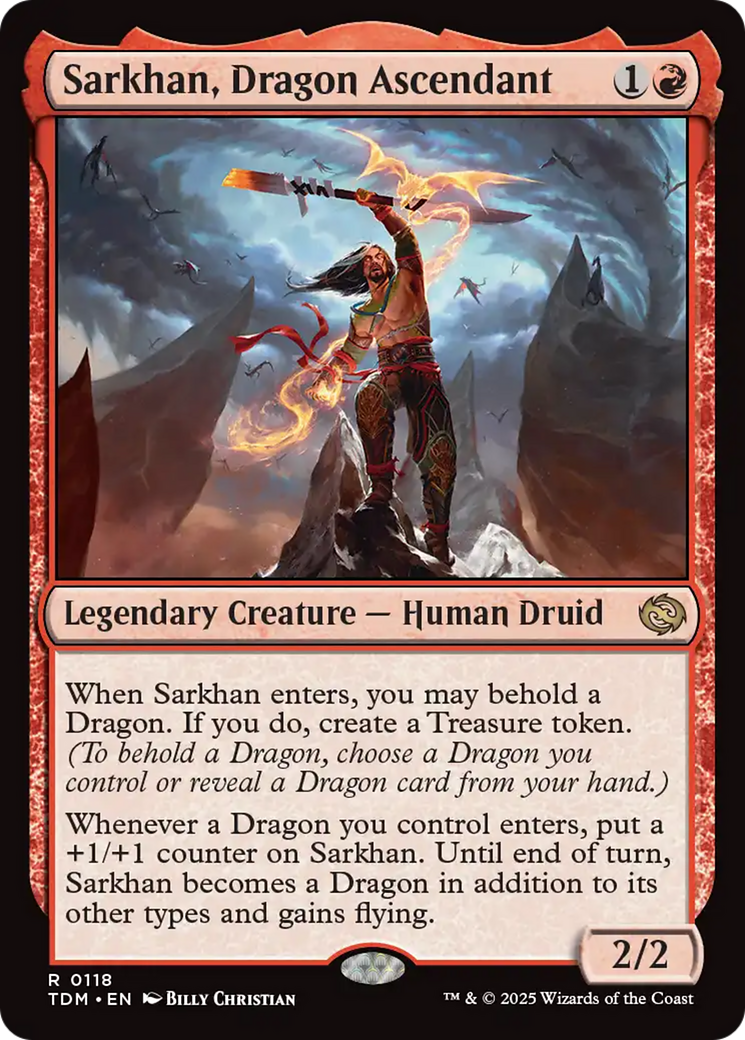 Sarkhan, Dragon Ascendant (118) [Tarkir: Dragonstorm] | Exor Games New Glasgow