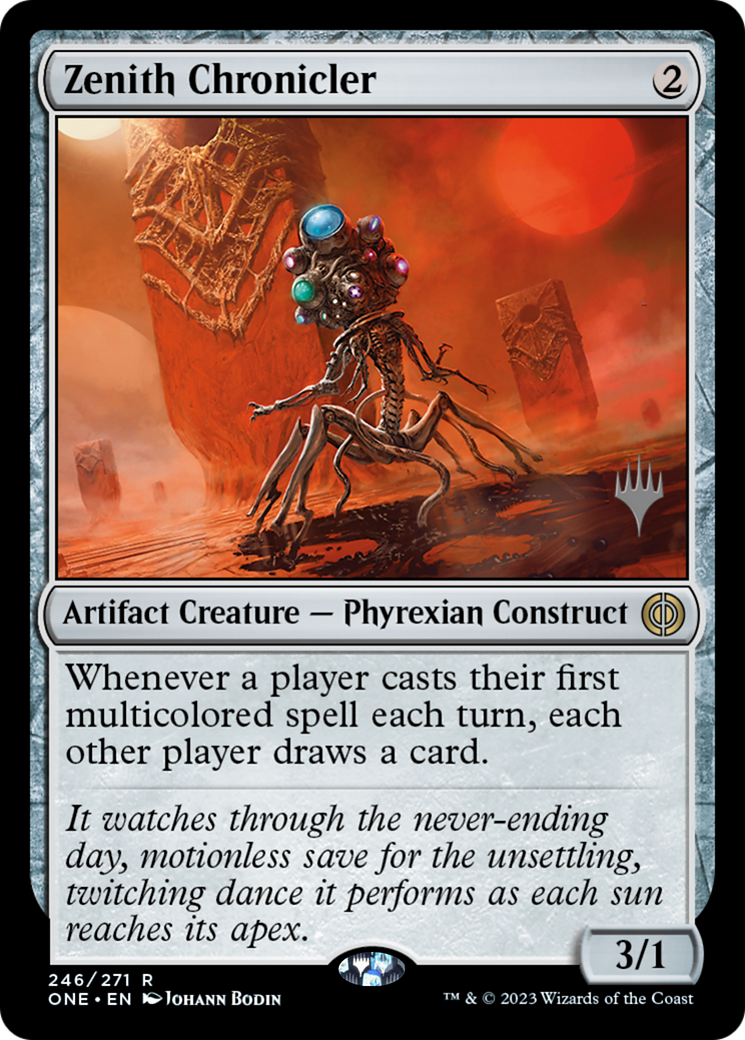 Zenith Chronicler (Promo Pack) [Phyrexia: All Will Be One Promos] | Exor Games New Glasgow