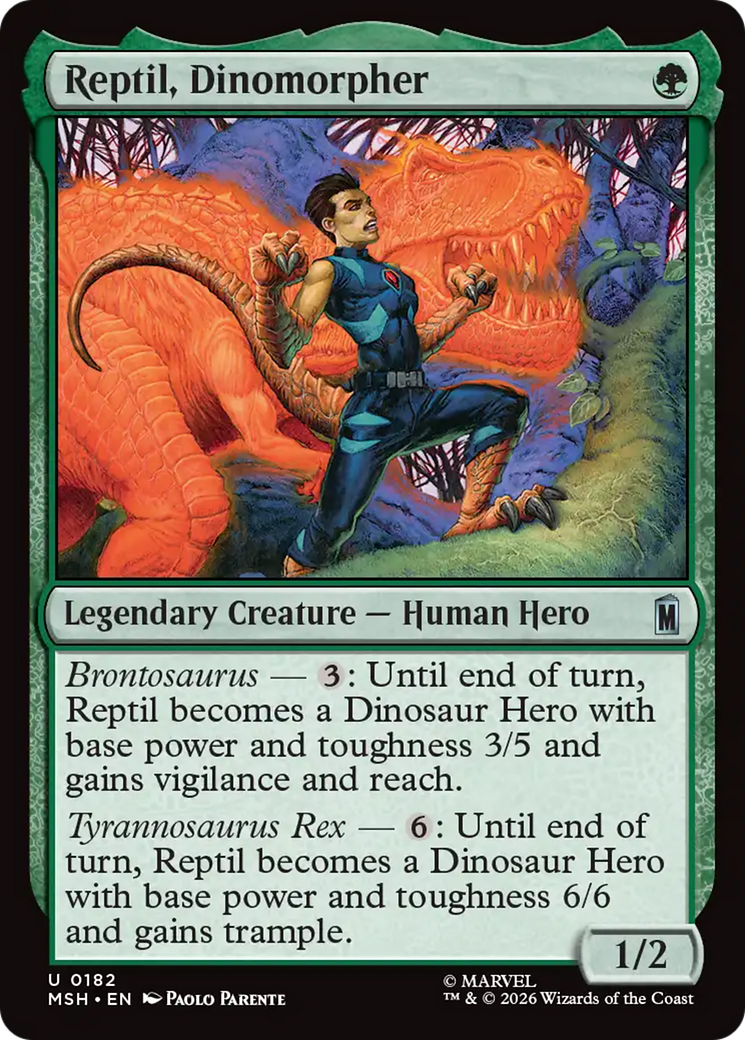 Reptil, Dinomorpher [Marvel Super Heroes] | Exor Games New Glasgow