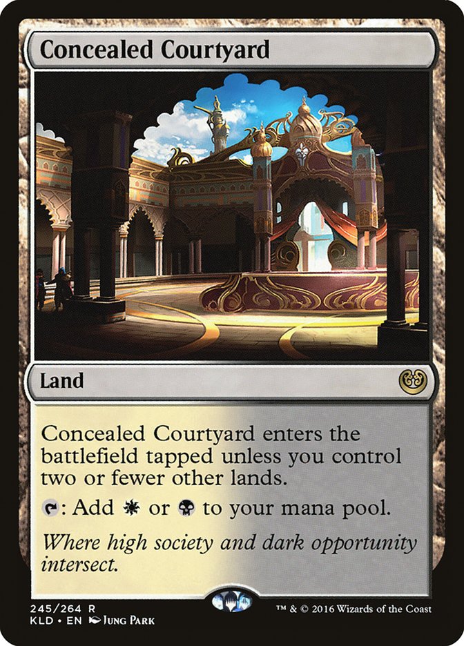 Concealed Courtyard [Kaladesh] | Exor Games New Glasgow