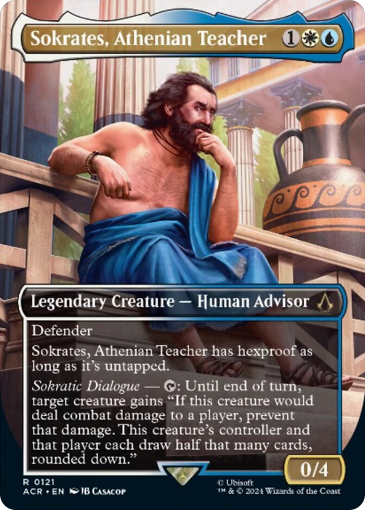 Sokrates, Athenian Teacher (Borderless) [Assassin's Creed] | Exor Games New Glasgow