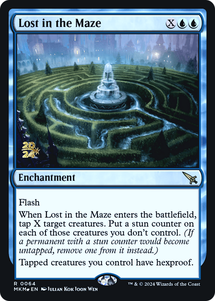 Lost in the Maze [Murders at Karlov Manor Prerelease Promos] | Exor Games New Glasgow