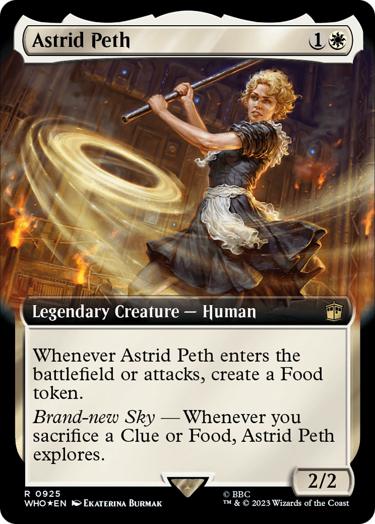 Astrid Peth (Extended Art) (Surge Foil) [Doctor Who] | Exor Games New Glasgow