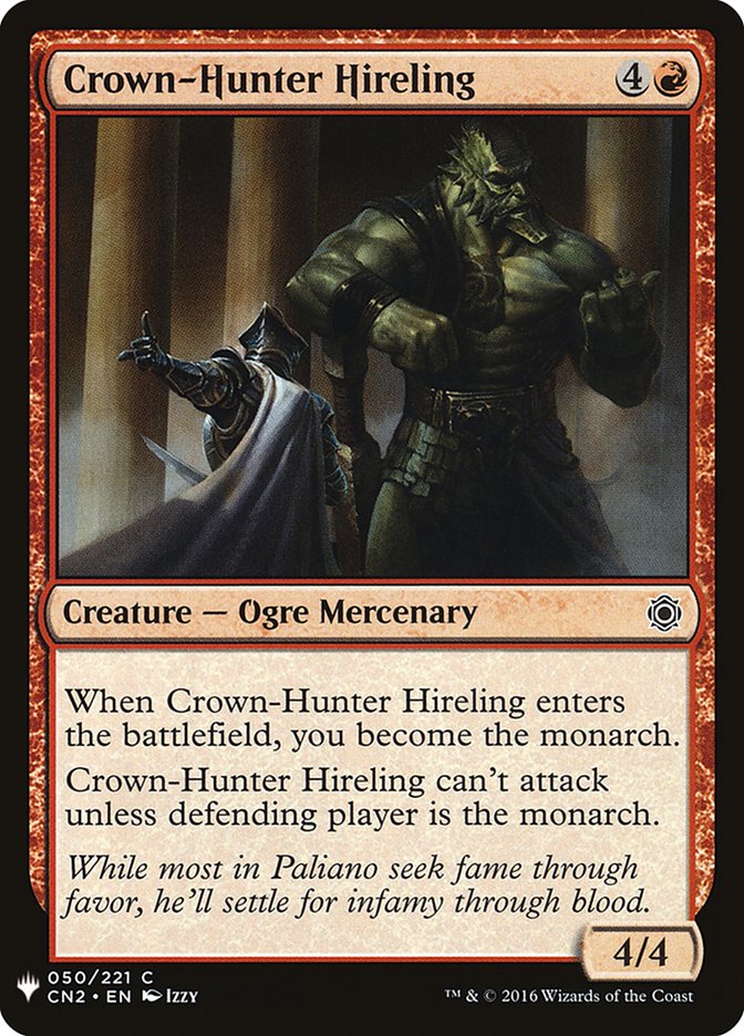 Crown-Hunter Hireling [Mystery Booster] | Exor Games New Glasgow