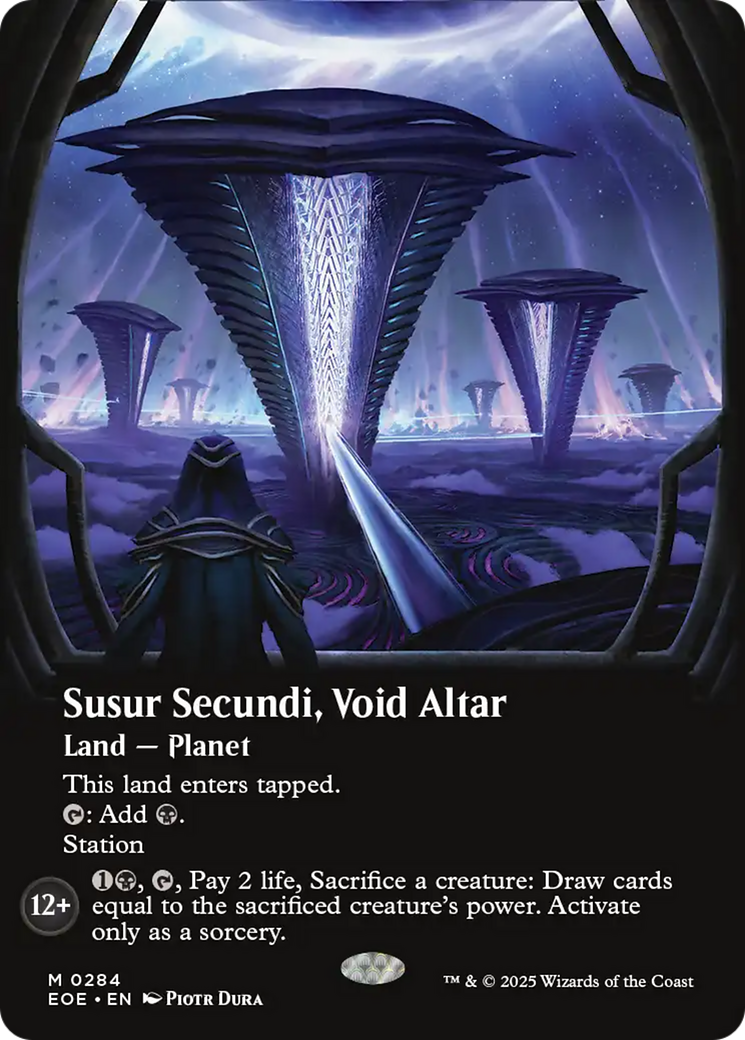 Susur Secundi, Void Altar (Borderless) [Edge of Eternities] | Exor Games New Glasgow