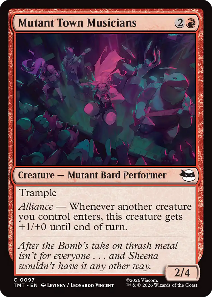 Mutant Town Musicians [Teenage Mutant Ninja Turtles] | Exor Games New Glasgow