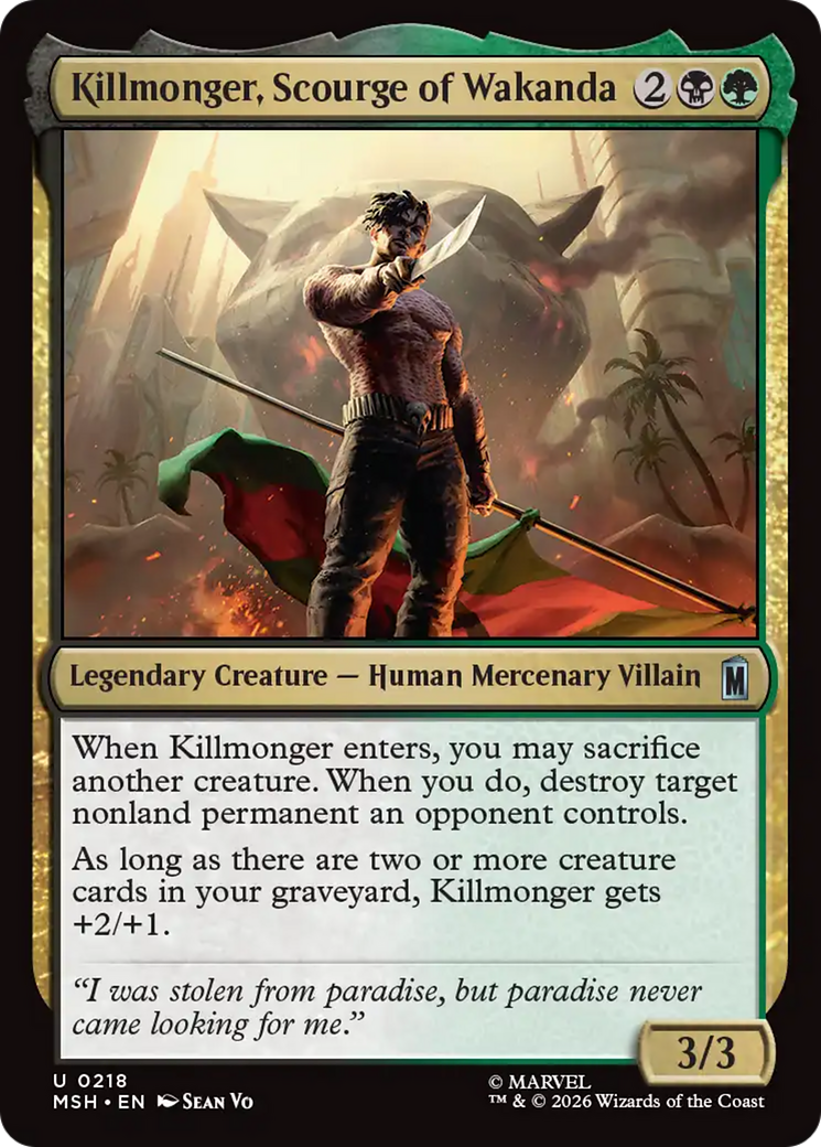 Killmonger, Scourge of Wakanda [Marvel Super Heroes] | Exor Games New Glasgow