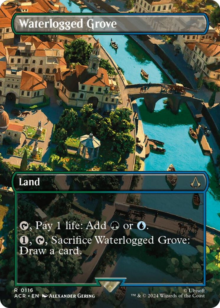 Waterlogged Grove (Borderless) [Assassin's Creed] | Exor Games New Glasgow