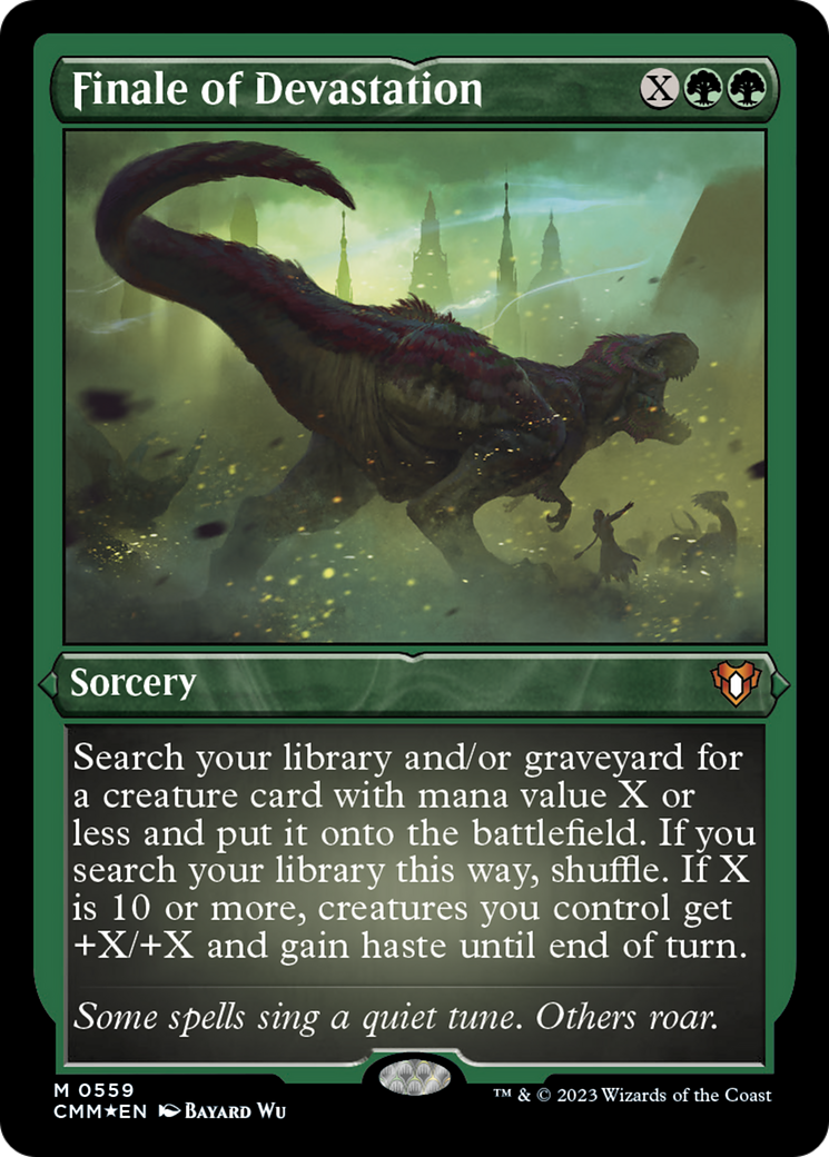 Finale of Devastation (Foil Etched) [Commander Masters] | Exor Games New Glasgow