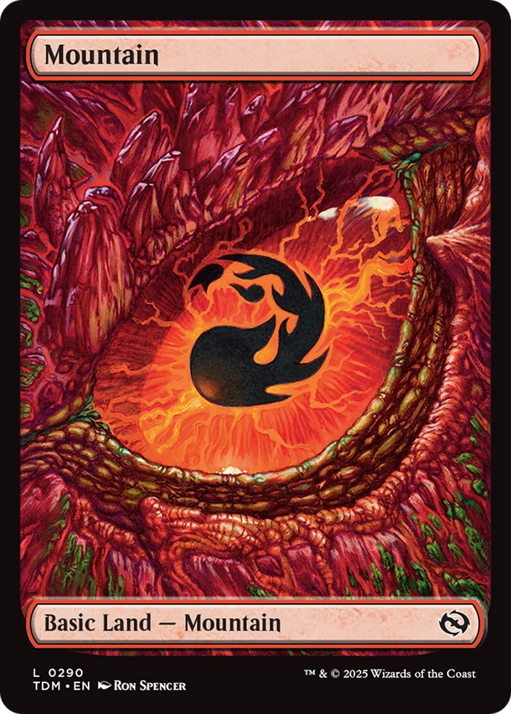 Mountain (0290) [Tarkir: Dragonstorm] | Exor Games New Glasgow