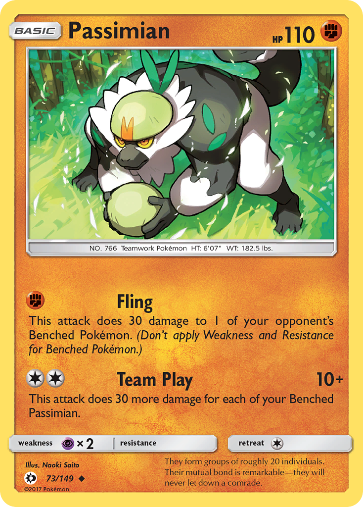 Passimian (73/149) [Sun & Moon: Base Set] | Exor Games New Glasgow