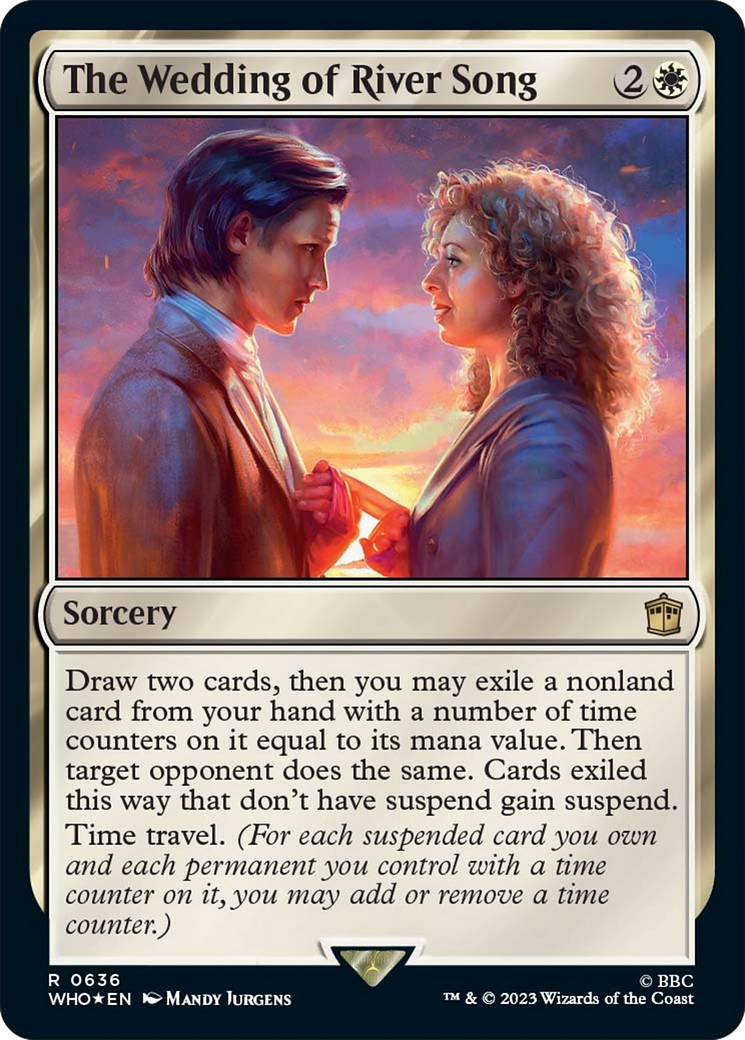 The Wedding of River Song (Surge Foil) [Doctor Who] | Exor Games New Glasgow