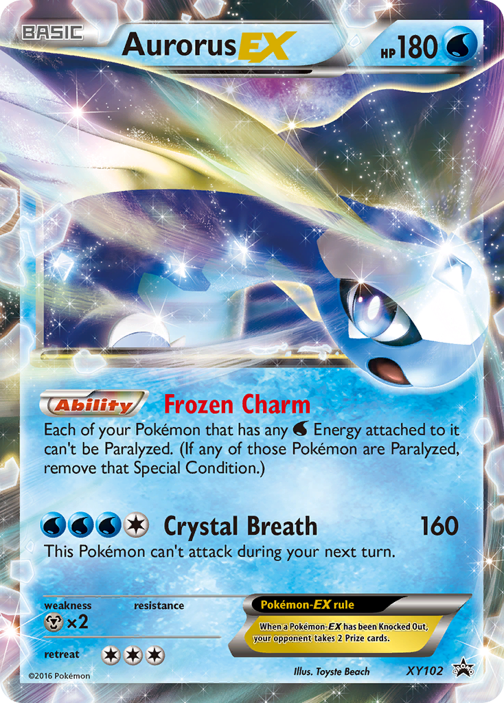 Aurorus EX (XY102) [XY: Black Star Promos] | Exor Games New Glasgow