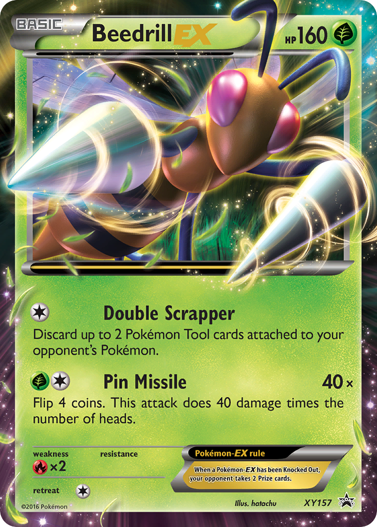 Beedrill EX (XY157) [XY: Black Star Promos] | Exor Games New Glasgow