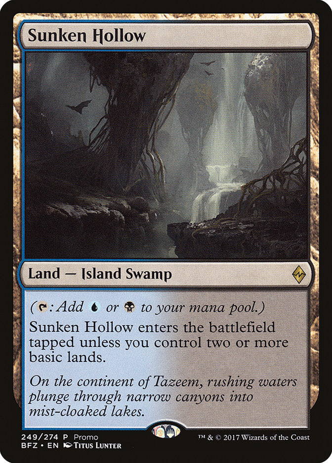 Sunken Hollow (Promo) [Standard Showdown Promos] | Exor Games New Glasgow