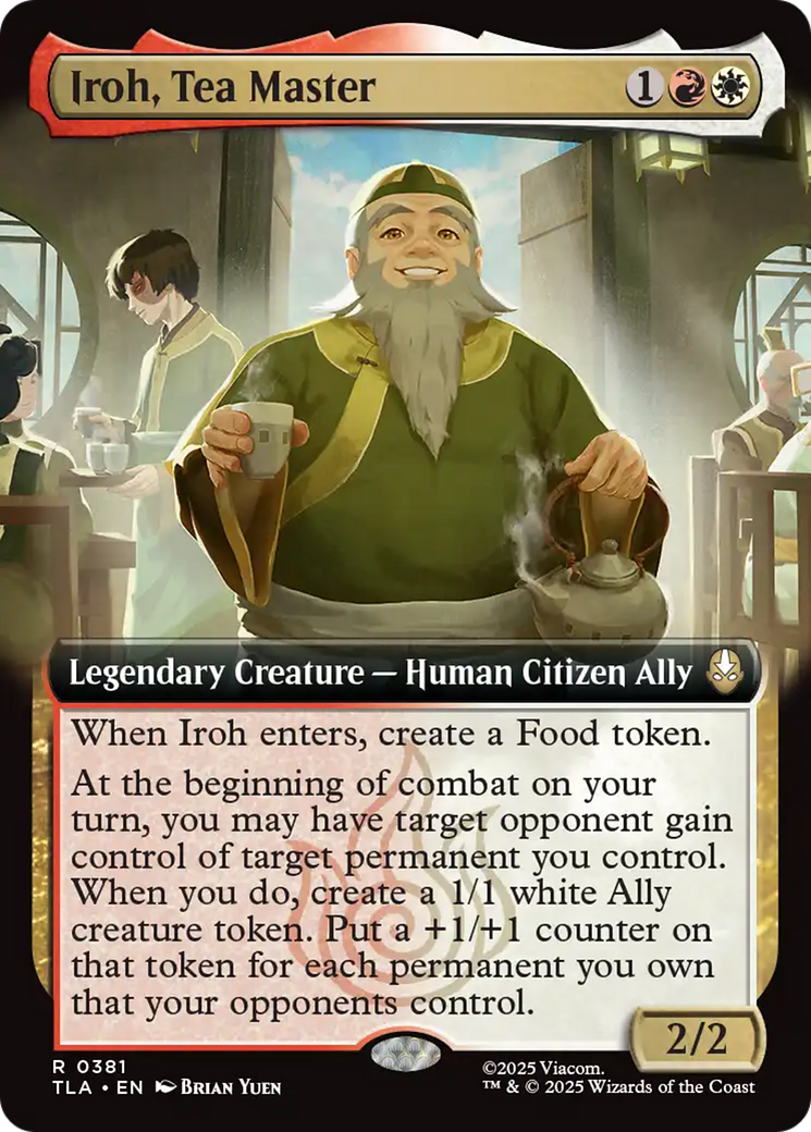Iroh, Tea Master (Extended Art) [Avatar: The Last Airbender] | Exor Games New Glasgow