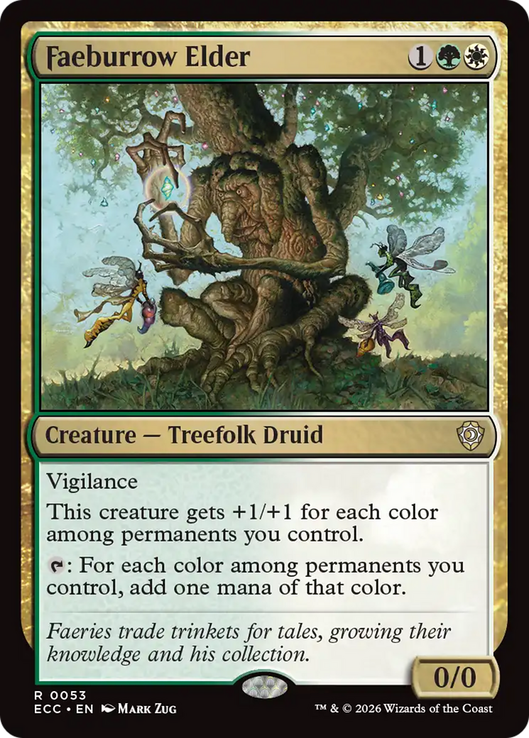 Faeburrow Elder [Lorwyn Eclipsed Commander] | Exor Games New Glasgow